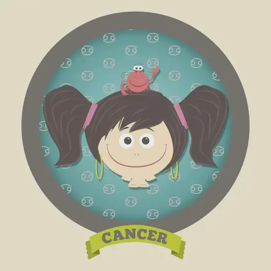 巨蟹座贵人运示意图