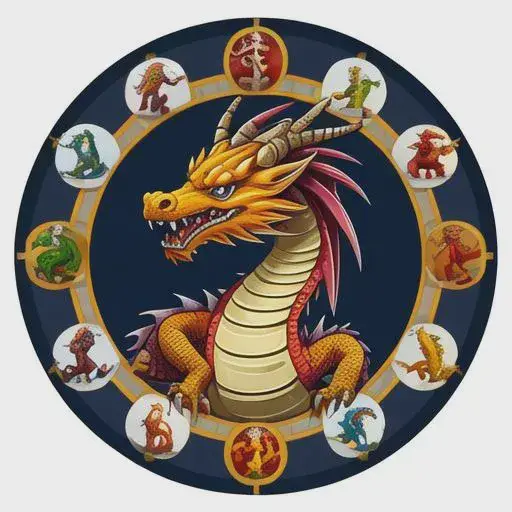 十二生肖是谁发明的 真的有龙吗：十二生肖龙的图片真实