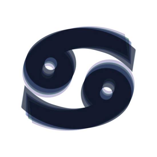 巨蟹座今日月亮轨迹图