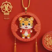 2025属虎化解太岁的物件：今年属虎犯太岁戴什么饰品