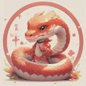 2025年旺蛇的生肖头像图片：属蛇微信头像图片