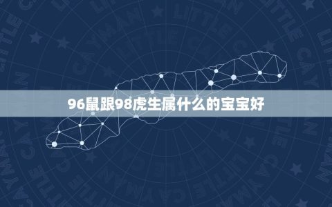 96鼠跟98虎生属什么的宝宝好(如何选择生肖组合)