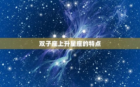 双子座的上升星座怎么看(介绍你的人际交往方式)