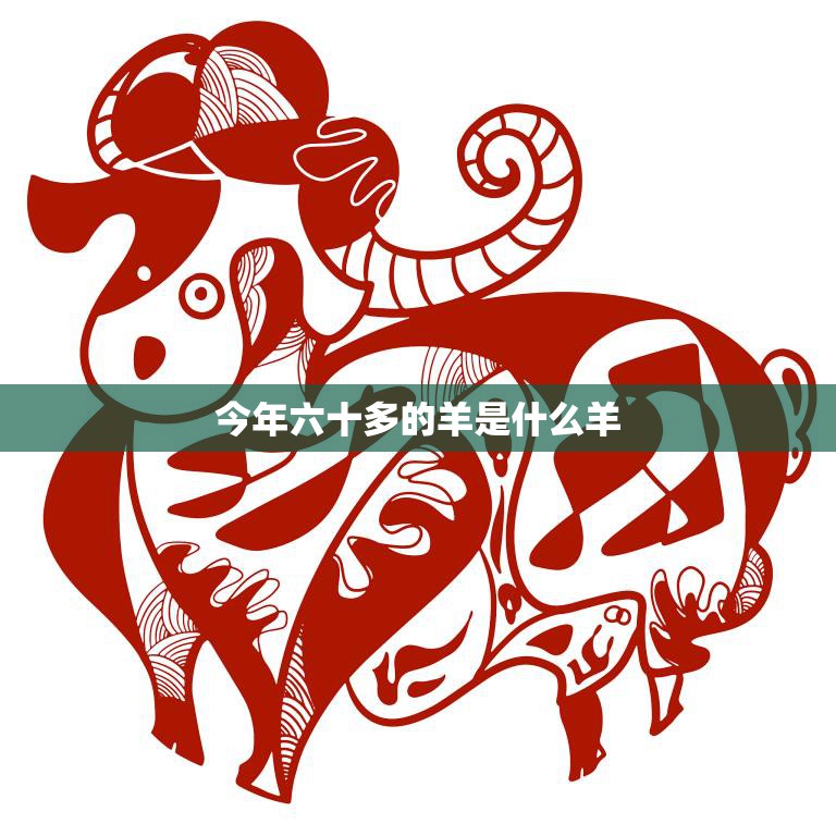 今年六十多的羊是什么羊(解读中国十二生肖)