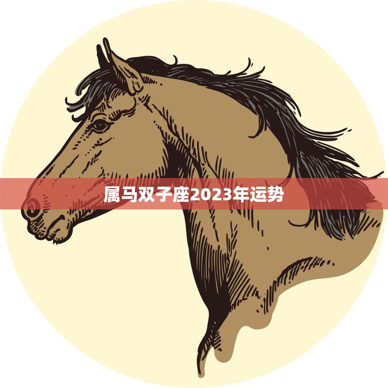 属马双子座2023年运势(事业顺风顺水感情波折不断)