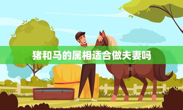猪和马的属相适合做夫妻吗(探究星座学说是否靠谱)