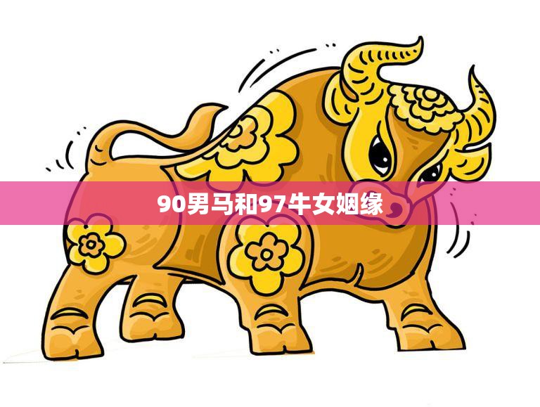 90男马和97牛女姻缘(天作之合)