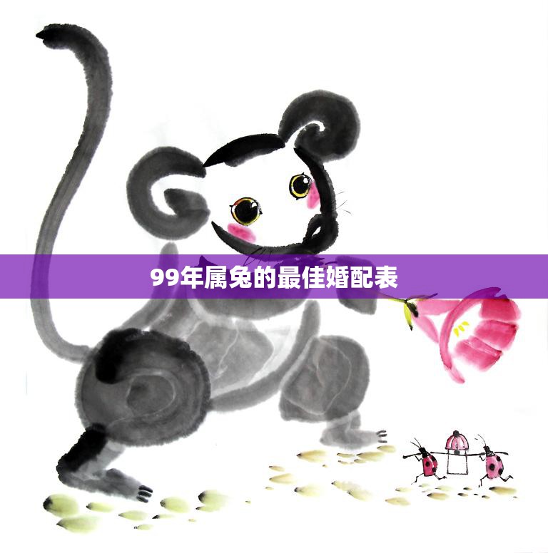 99年属兔的最佳婚配表(寻找与属鼠、属蛇、属猪最佳的婚姻组合)