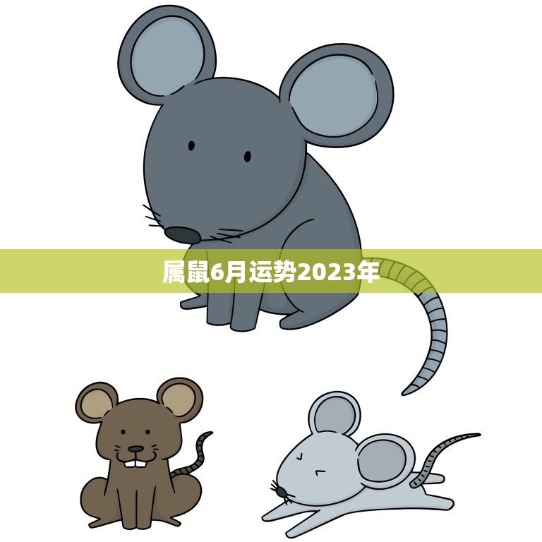 属鼠6月运势2023年(财运亨通事业顺利)
